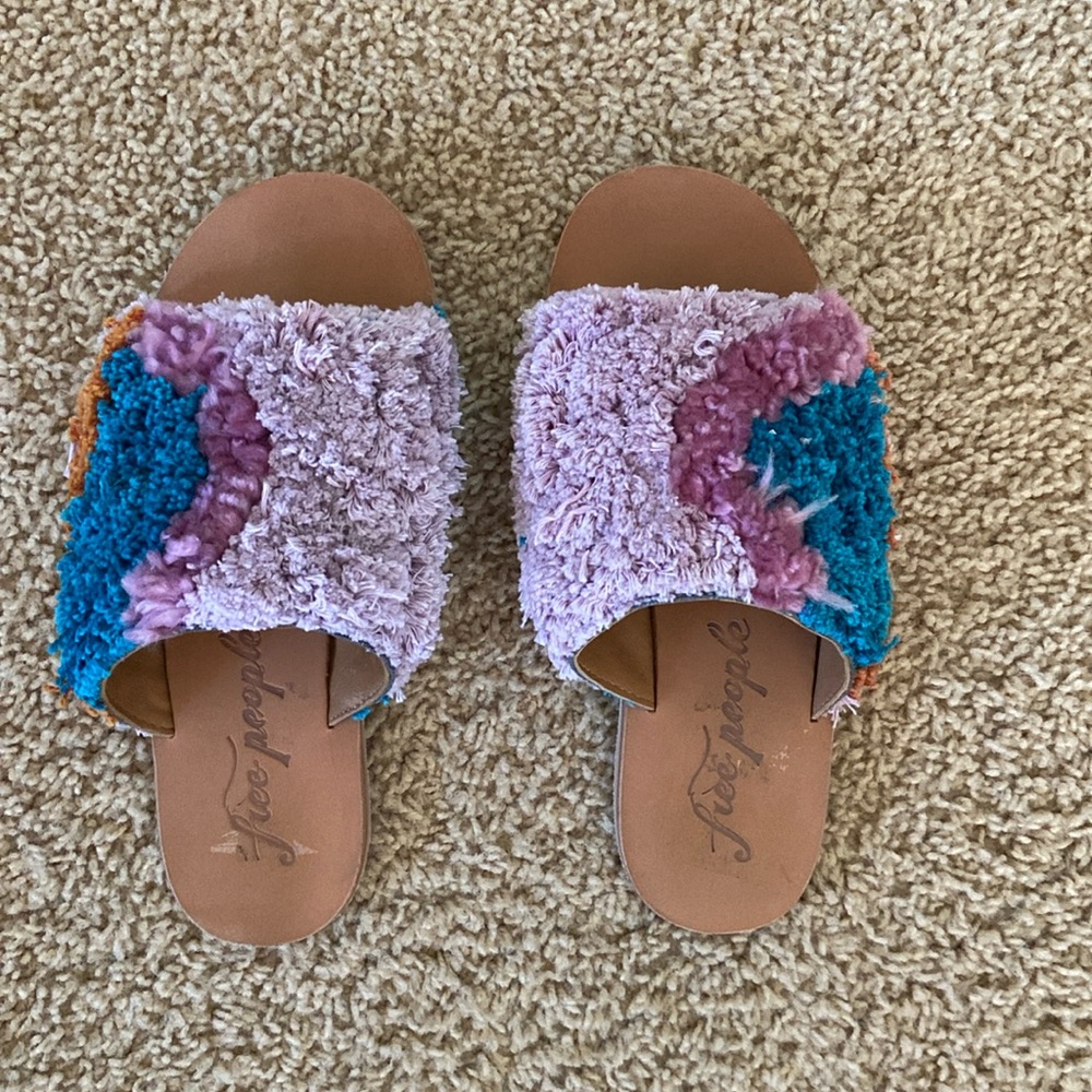 Free People Women Yuma Woven Sandals Flats